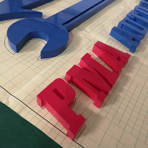 acrílico al aire libre edificio de la letra de canal de señalización de grabado láser <span class=keywords><strong>Oficina</strong></span> Interior palabra Logo con colores - Product Image 6