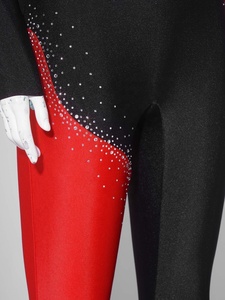 Traje de Danza para Mujer, Mono de Gimnasia, Traje de Cuerpo Entero, para Ballet, Patinaje Artístico, Espectáculos y Eventos - Product Image 5