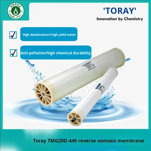 Membrana RO de presión ultrabaja de 8 pulgadas para Toray de Japón, alta desalinización, alta producción de agua, 8040Ro, 1 año, PLC - Product Image 5