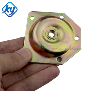 Piezas de muebles para SILLA, Base de acero, mesa de Metal, placa superior, ángulo, placa de montaje cuadrada - Product Image 2