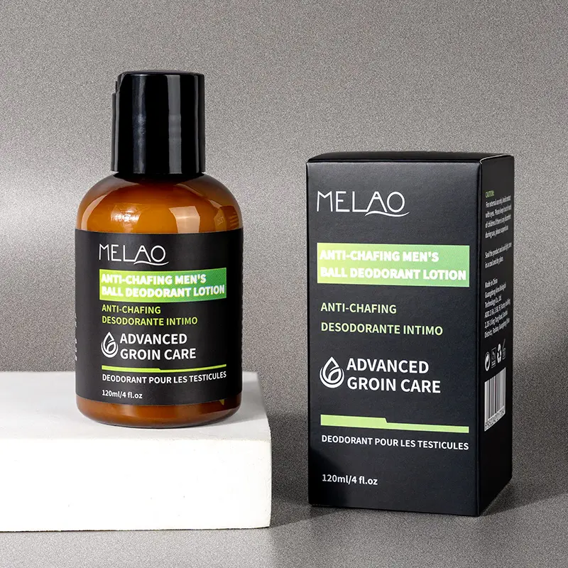 Melao Desodorante Natural para Bolas de Homem Loção desodorante anti-irritação anti-coceira para Proteção de Virilha Bolas de Homens