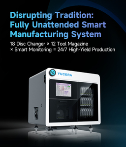 Machine de fraisage dentaire CNC 5 axes Yucera YRC-9 Pro - Machine de fraisage à 16 outils interchangeables pour grand laboratoire dentaire, précision de 0,01 mm - Product Image 3