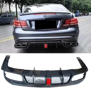 W207 Coupe Carbon fiber rear diffuser E350 E400 Spoiler diffuser is used in mercedes-benz E-Class W207