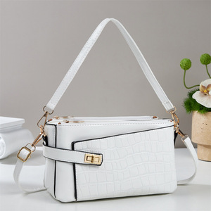 Bolso Bandolera Personalizado 2026 con Logotipo, Patrón de Cocodrilo, Correa Única, Cierre de Cremallera, Múltiples Bolsillos, para Mujer - Product Image 2