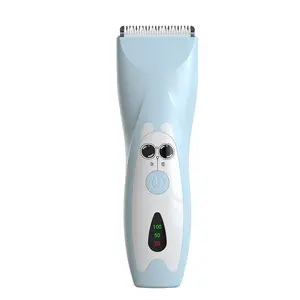 New Trend Silent USB Rechargeable Trimmer Electric Baby Hair Clipper For Kids Children From China Supplier