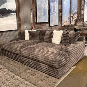 पेशेवर किफायती सोफा बिस्तर, कॉर्डरॉय सोफे, लाउंज मॉड्यूलर सेक्शनल ऑफिस सोफा बिस्तर - Product Image 6