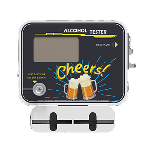 Testeur d'alcool à pile à combustible WGSensor AT329, sur pied/mural, avec écran LCD LED, taille 310 mm * 141 mm * 450 mm - Product Image 4