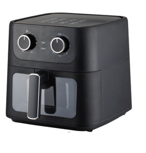 <span class=keywords><strong>Friggitrice</strong></span> elettrica Oil-Free da <span class=keywords><strong>5</strong></span> <span class=keywords><strong>litri</strong></span> con Timer di controllo della temperatura antiaderente a forma quadrata in plastica per uso domestico - Product Image 1