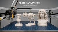Imprimante 3D industrielle à extrusion de granulés pour la fabrication de sculptures à grande échelle, de prototypes de pare-chocs automobiles et de moules de fonderie