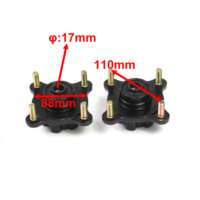En gros 350mm Support Suspension Bras Oscillant Bride Direction Knuckle Broche Moyeu De Roue Fit pour DIY Buggy Électrique ATV UTV Pièces