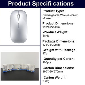 Wholesale China Made <strong>Wireless</strong> <strong>Mouse</strong> <strong>New</strong> <strong>Wireless</strong> Lightweight <strong>Wireless</strong> <strong>Mouse</strong> for PC/<strong>Computer</strong> - Product Image 5