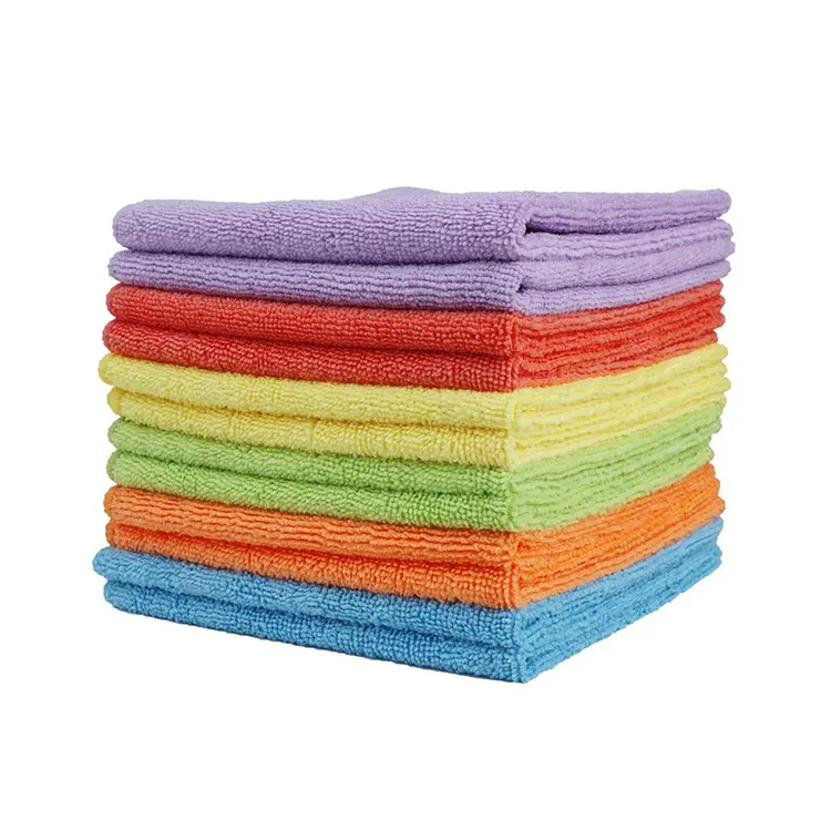 Asciugamano in microfibra di alta qualità cina fabbrica all'ingrosso panno in microfibra nuovo design popolare asciugamano in microfibra