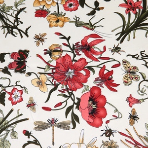 Khăn lụa nữ họa tiết hoa 60x60cm - Product Image 2