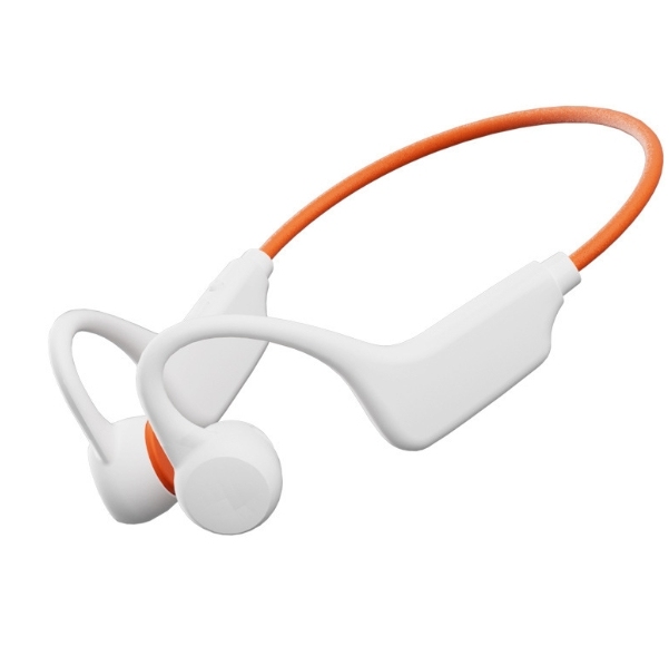 Bone Conduction Headset  Not in Ear  IPX6 Waterproof Long Life Hang Ear Sports Headphones
