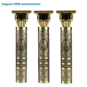 T9 cheveux électriques transfrontaliers pour tondeuse <span class=keywords><strong>rasoir</strong></span> chauve outil de coiffure tête d'huile en acier inoxydable sculpture coupe électrique pour - Product Image 4