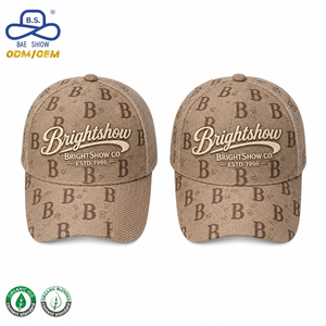 Casquettes de baseball personnalisables OEM ODM entièrement imprimées, grandes capuches, diverses couleurs, tissu courant pour les voyages, les loisirs et le quotidien - Product Image 1