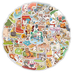 50 Pegatinas de Graffiti de Parques Nacionales para Maleta, Patineta, Guitarra, Pegatinas Decorativas DIY Impermeables para Niños - Product Image 6