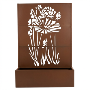 Jardinière <span class=keywords><strong>en</strong></span> métal avec treillis <span class=keywords><strong>pour</strong></span> plantes grimpantes, <span class=keywords><strong>support</strong></span> de <span class=keywords><strong>pot</strong></span> de fleurs d'extérieur - Product Image 5