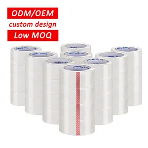 Samho Custom Sealing Tape 45mm 100y 200y 567y Packing Bopp Tape Adhesive Pan Tong Color Free Design Brand Sealing Tape