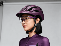 Casque de vélo léger et réglable Billionsports avec lumière de sécurité LED, logo personnalisable, matériau PC, certifié CPSC, étanche