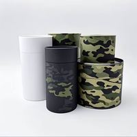 Cylindre Boîte En Carton Feux D'artifice Papier Twist Up Tube Bougie Bouteille De Parfum Café Thé Kraft Papier Tube Emballage