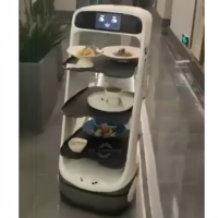 Robot de Service industriel de haute qualité serveur de Robot de livraison de nourriture pour l'hôpital de café de restaurant d'hôtel