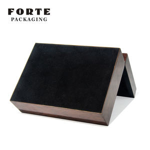 FORTE di alta qualità su misura di lusso in legno portagioie all'ingrosso orologio e imballaggio di gioielli con Logo personalizzato - Product Image 5