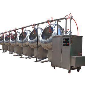 Chuyên nghiệp tự động lớp phủ sô cô la máy đường sô cô la Panning máy - Product Image 5