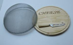 Tablero de bambú para queso, herramientas para queso, placa de queso, bloques de corte con juego de utensilios y 4 de acero inoxidable - Product Image 2