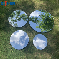 Feuille de miroir acrylique or Flexible de coupe multifonctionnelle 4*8 doré 1mm 2mm 3mm vente en gros