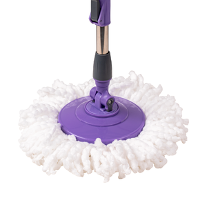 Hot Sale Spin <b>Mop</b> and Bucket Set with Wringer Stainless Steel Handle Microfiber Floor <b>Cleaning</b> System Household <b>Cleaning</b> Tools - Product Image 3