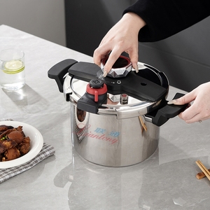 Autocuiseur en <span class=keywords><strong>Acier</strong></span> <span class=keywords><strong>Inoxydable</strong></span> Triple Couche 4L/6L/8L Qualité Alimentaire, Utilisation à une Main - Product Image 3