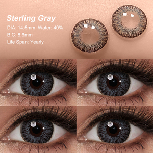 Mẫu miễn phí freshgo màu xám Màu sắc kính áp tròng màu softlens tự nhiên màu Kính áp tròng Les lentilles ống kính de liên hệ với - Product Image 3