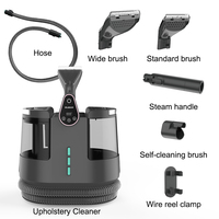 Aspirateur à vapeur portable en plastique haute pression stérilisation à haute température 1700W réservoir d'eau Portable pour tapis humide/sec pour