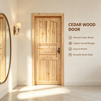 Porte en bois massif de sapin massif pour projet d'ingénierie, grande quantité, porte de chambre en bois massif pour hôtel