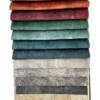 Tissu en velours hollandais tricoté 100 % polyester, économique, pour ameublement, velours pour bébé, vente en gros, pour canapé et décoration intérieure, collection 2026