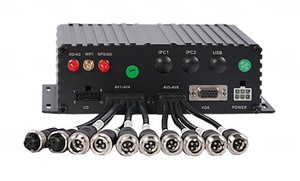 Chất lượng cao 1080P 4/8 kênh di động <span class=keywords><strong>DVR</strong></span> Ghi video kỹ thuật số với 3G/GPS/4G/Wifi cho xe tải và xe buýt - Product Image 3