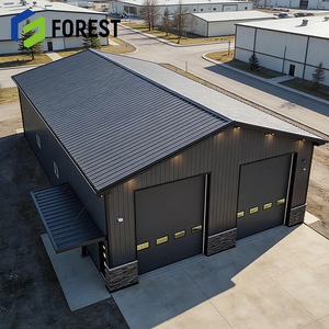 Taller de Estructura de Acero Ligero con Paneles EPS para Procesamiento en Vietnam, Construcción Ecológica Personalizada con Aislamiento de Lana de Roca - Product Image 1