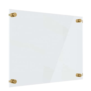 Bảng Ghi Chú Trắng Gắn Tường Bảng Viết Xóa Khô Bằng Acrylic Có Nút Chặn - Product Image 1