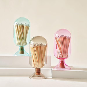 أعواد ثقاب فاخرة عالية الجودة ملونة في علبة زجاجية، أعواد ثقاب طويلة آمنة مخصصة - Product Image 2