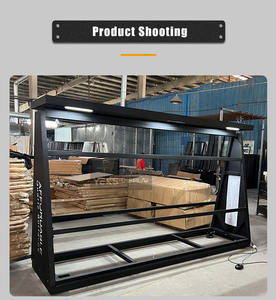 Support en A industriel YEK'S en granit avec barres transversales antidérapantes pour l'affichage de dalles de marbre - Product Image 6