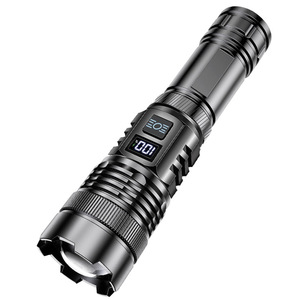 Tactical Flashlight Rechargeable Led Outdoor Camping Light With Usb Charging Port Emergency Power Bank - Product Image 2
