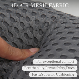 バスタブクッション浴槽ヘッドレスト6パワフル吸引カップ滑り止め高級バックネックサポートSPA通気性4Dバス枕 - Product Image 3