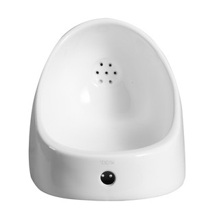 Yeni ürün duvar asılı porselen tuvalet üst Spud seramik Wc erkek pisuar beyaz WC işemek için seramik küçük pisuar erkekler - Product Image 4