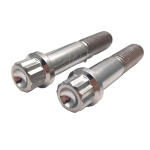 Bu Lông Titan <span class=keywords><strong>M7</strong></span> <span class=keywords><strong>X</strong></span> <span class=keywords><strong>32Mm</strong></span> TC4 Cho Trục Bánh Xe Mặt Bích 12 Điểm Hai Ba Mảnh - Product Image 1