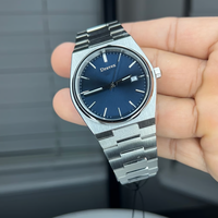 Montre de luxe pour homme PRX T137 avec calendrier, mouvement ETA, personnalisable, 40 mm, étanche, en acier inoxydable, à quartz