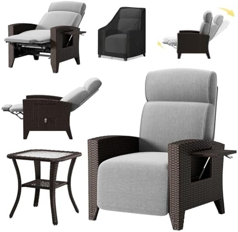 Marrón grisáceo - 1 pieza - izquierda - con mesa