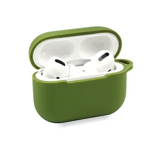 Étui Airpods Pro en Silicone coloré, 1 pièce, boîtier Anti-chute pour écouteurs Apple