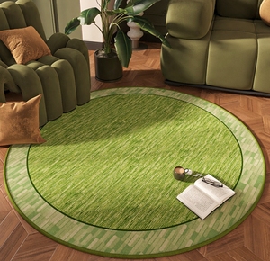 Vòng chống nước màu xanh lá cây thảm cho phòng khách phòng ngủ Nghiên Cứu-dễ dàng làm sạch thiết kế hiện đại - Product Image 4