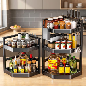 High Quality Best Pricing Double Tier Wall Mounted Folding Dish and Bowl <b>Storage</b> Holder - Product Image 3